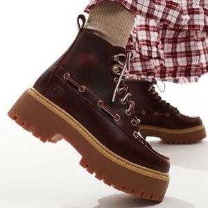 Timberland Women’s Stone Street Platform Kiltie Boot